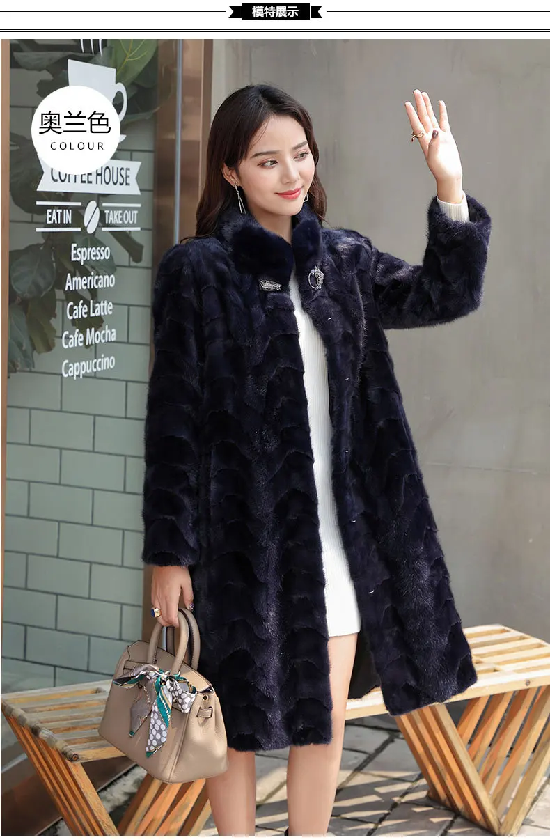 

Шуба женская из натурального меха норки, пальто из натурального меха норки, Длинная зимняя натуральная Шуба, большой размер 6xl, 5xl, 7xl