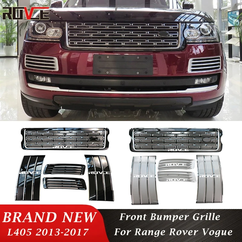 ROVCE 5 шт./компл. решетка переднего бампера + комплект вентиляционных отверстий для