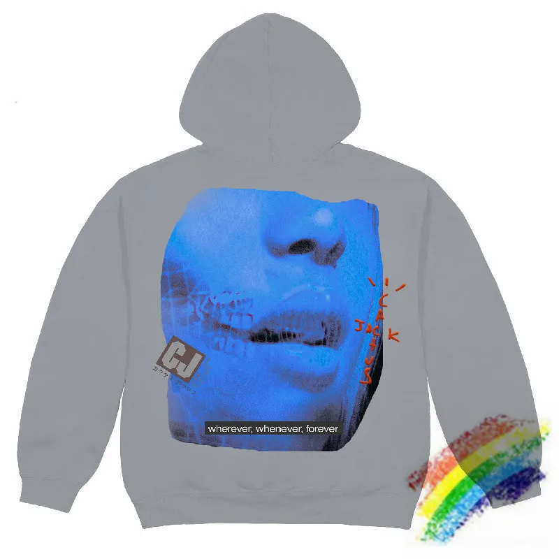 

Travis Scott Cactus Jack Digital Girl Hoodie Women Men Top Quality Cactus Jack Pullover Hooded