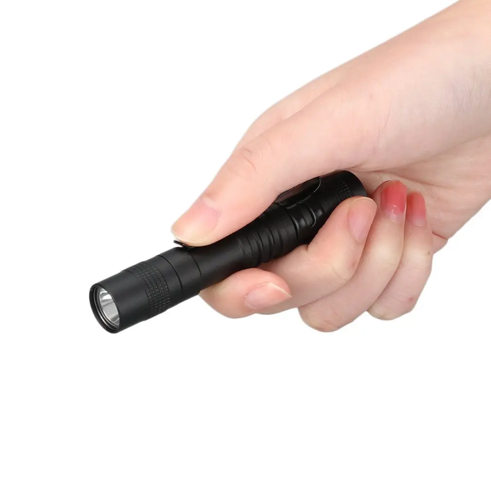 

2022 Mini LED Flashlight 7W NEW Q5 2000LM Waterproof Lanterna LED Torch AAA Battery Powerful Led For Hunting Portable