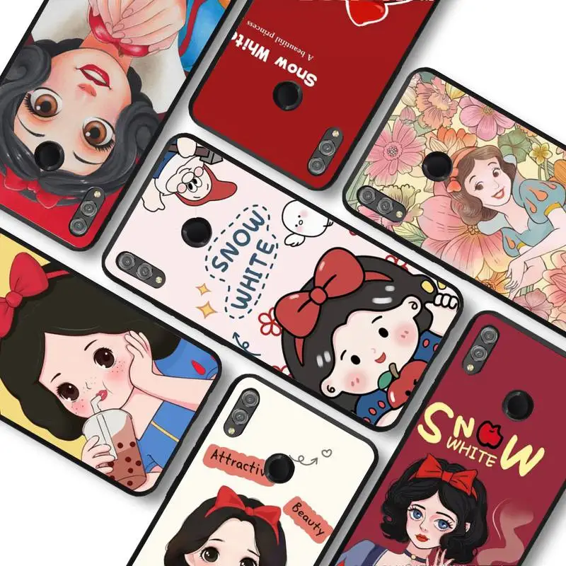 

Disney Princess Snow White Phone Case For Huawei Honor V30 30 9X 7A Pro View 20 10 9 Lite 10I 8C 8X 5A Play Cover