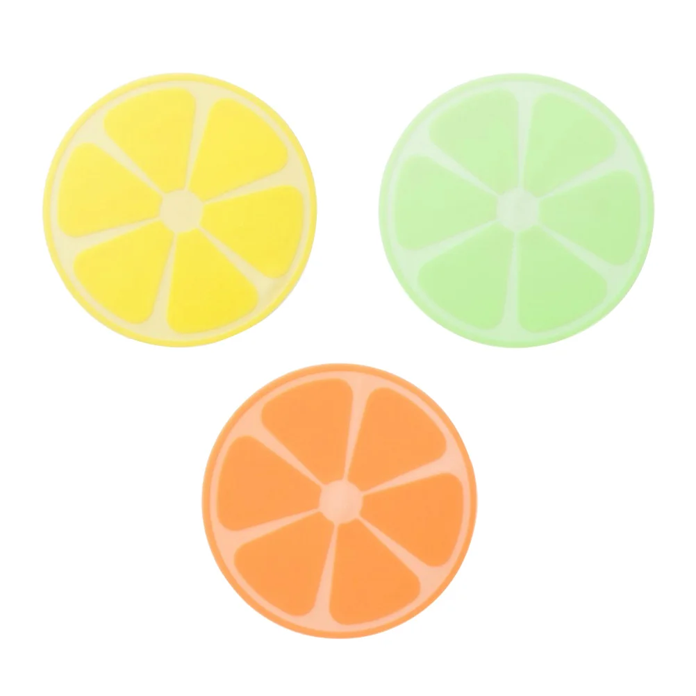 

3PCS Round Bowl Covers Stretch Wraps Reusable Expandable Lids