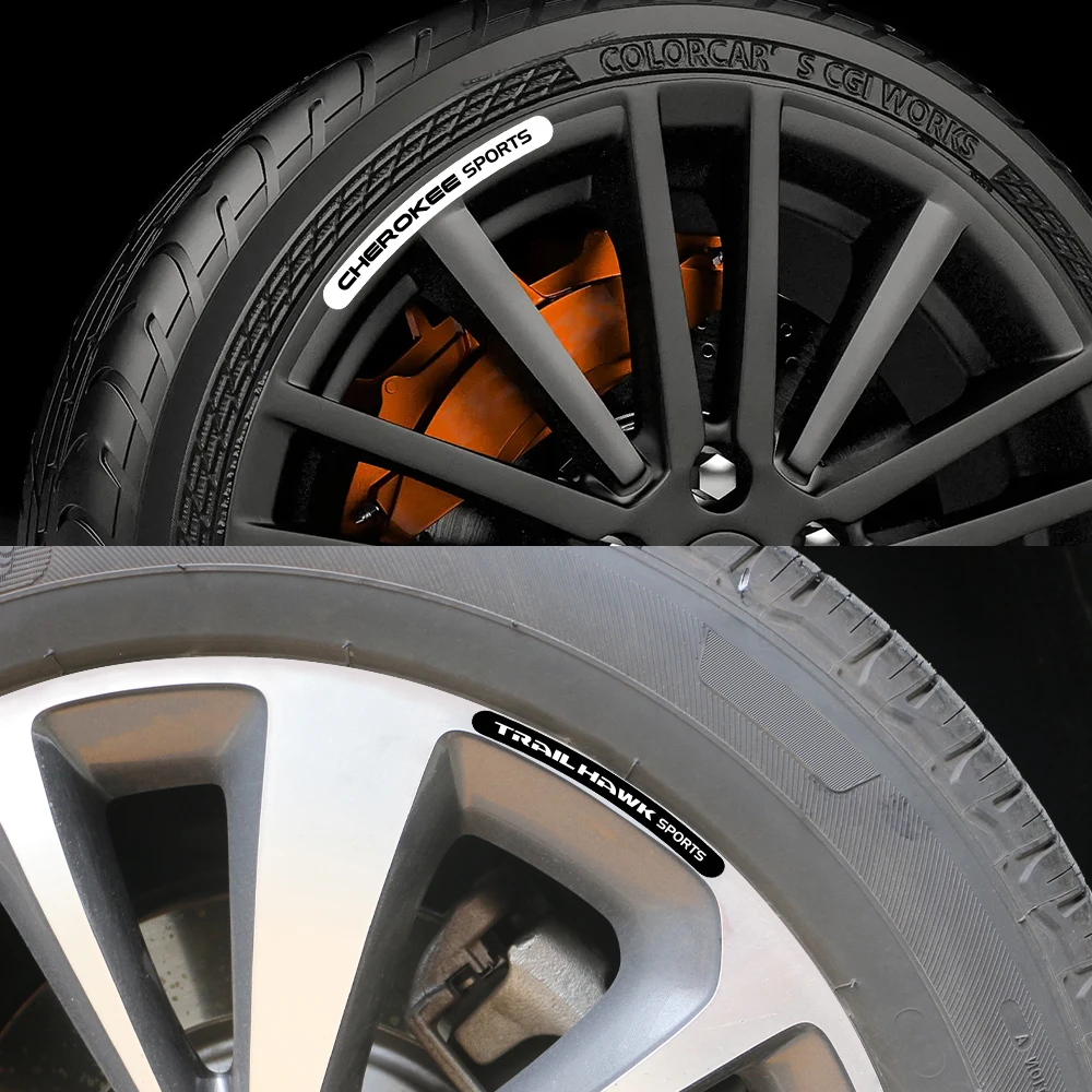 4 шт. автомобильные аксессуары для Jeep Patriot Wrangler Cherokee Compass TrailHawk Rubicon Liberty Commander