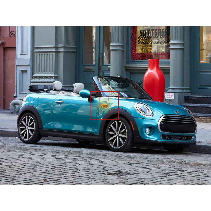 Динамический светодиодный боковой указатель поворота (повторитель) для Mini Cooper One F55 F56 F57, черный корпус (art.: 3920da06377d2) - 3920da06377d2