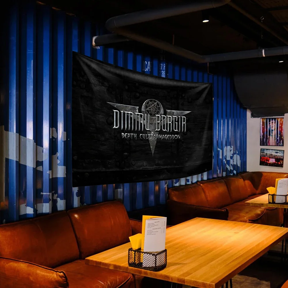 Норвежская симфоническая черная металлическая лента гобелен Dimmu Borgirs рок музыка