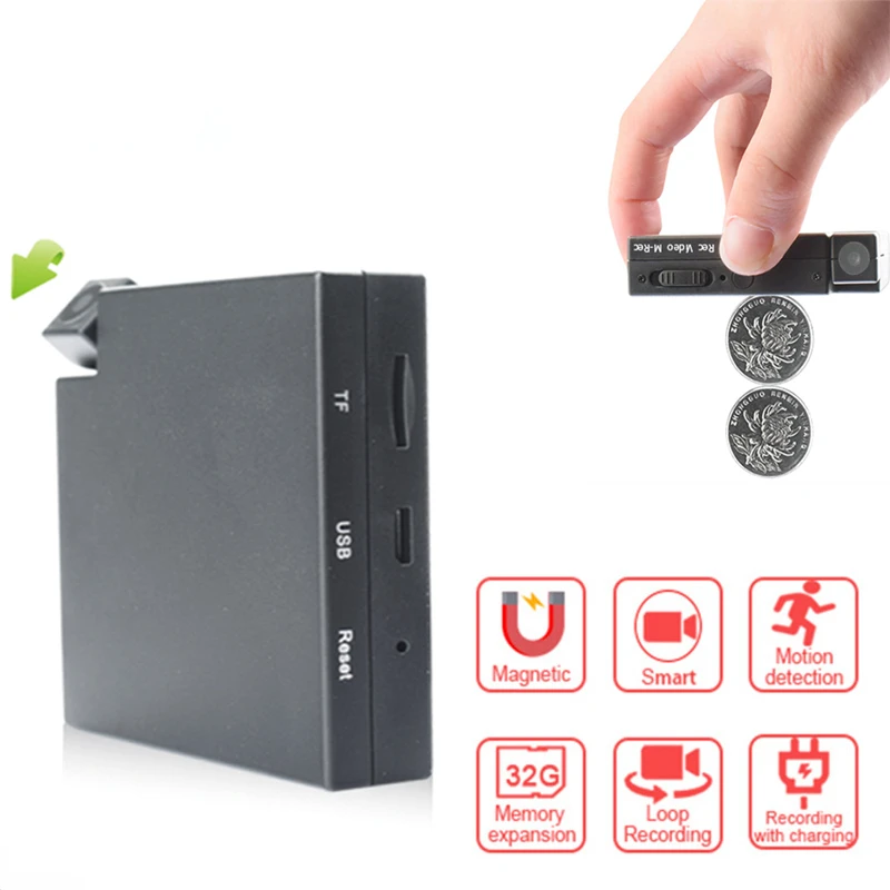 

Видеокамера HD 1080P DV/DVR MD13 с датчиком движения