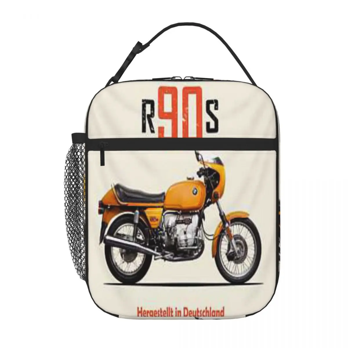 

The R90s Motorcycle Mark Rogan Transparent Lunch Tote Lunch Bag Lunch Box Kids Children'S Lunch Bag