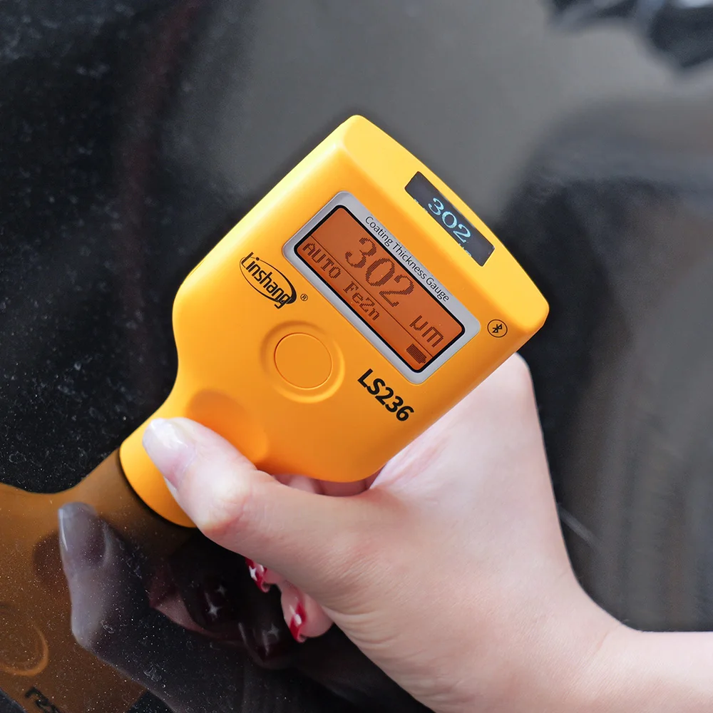 LS236 двойной экран трехцветное устройство для тестирования покрытия автомобиля