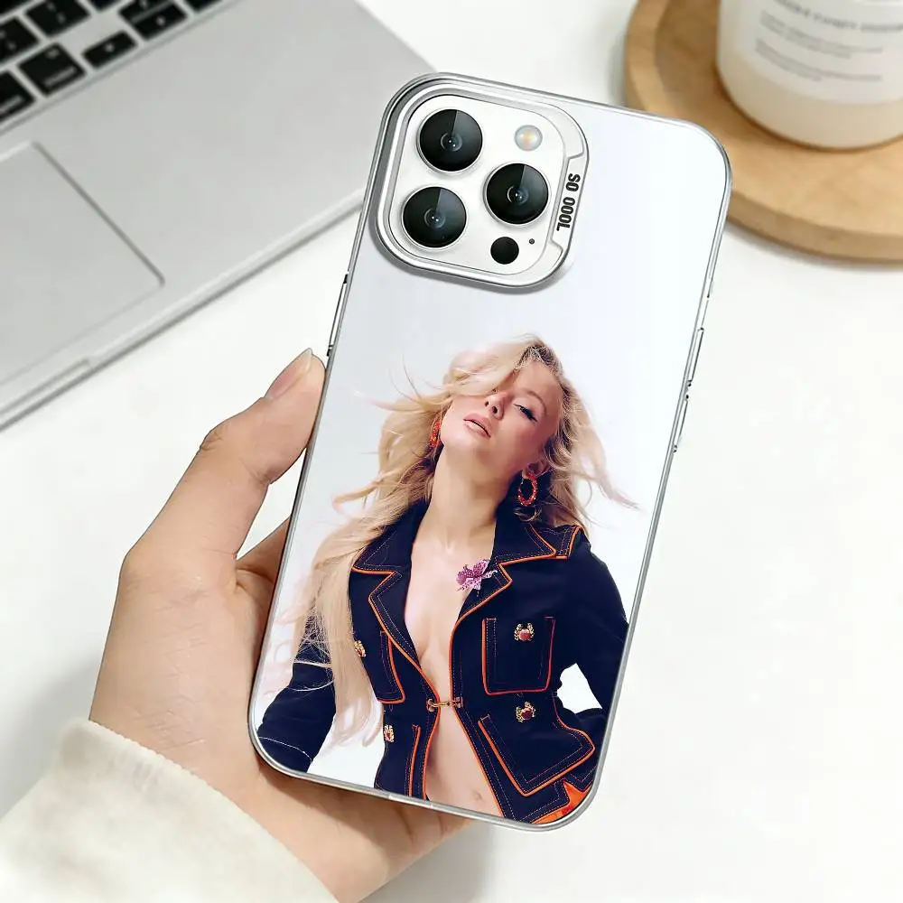 Фото Чехол для телефона Z-Zara Larsson Girls Trip для iPhone 17, 16, 15, 14, 13, 12, 11 Plus, Pro Max, XS, цветной серебристый чехол для телефона №4