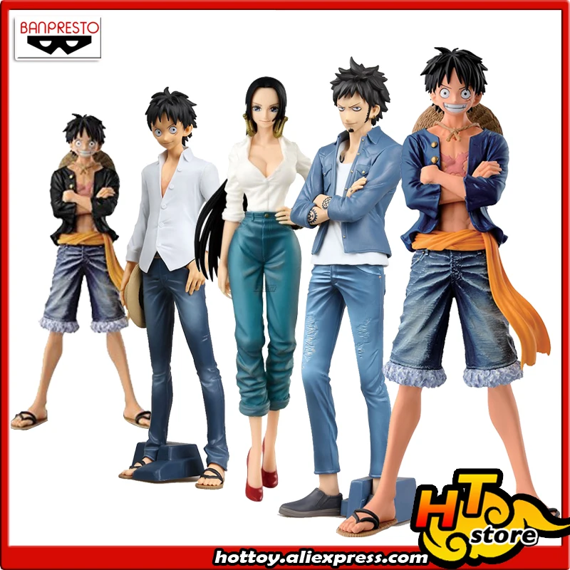 SALE0a Banpresto джинсы FREAK лучшие Jeanist коллекция фигурок-Обезьяна D Luffy Trafalgar Law BOA HANCOCK от «One Piece»