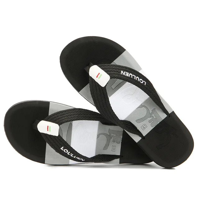 Men Beach Slippers Outdoor Flip-Flops 