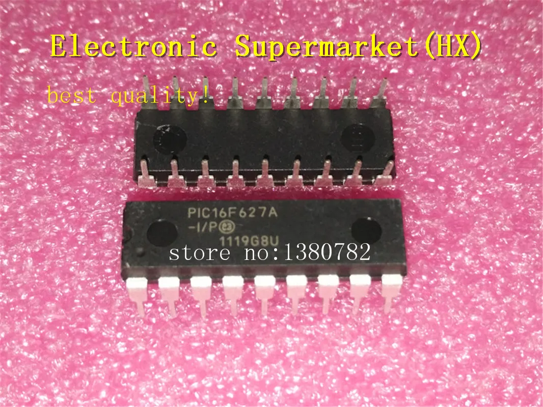 

Free shipping 20pcs/lots PIC16F627A-I/P PIC16F627A DIP-18 IC In stock!