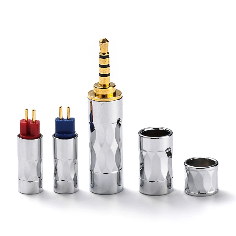 

Seiko aluminum alloy 4.4mm 2.5mm 3.5mm+ mid range + slider + pin MMCX 0.78 2pin QDC ie80s im series ie500 ie900