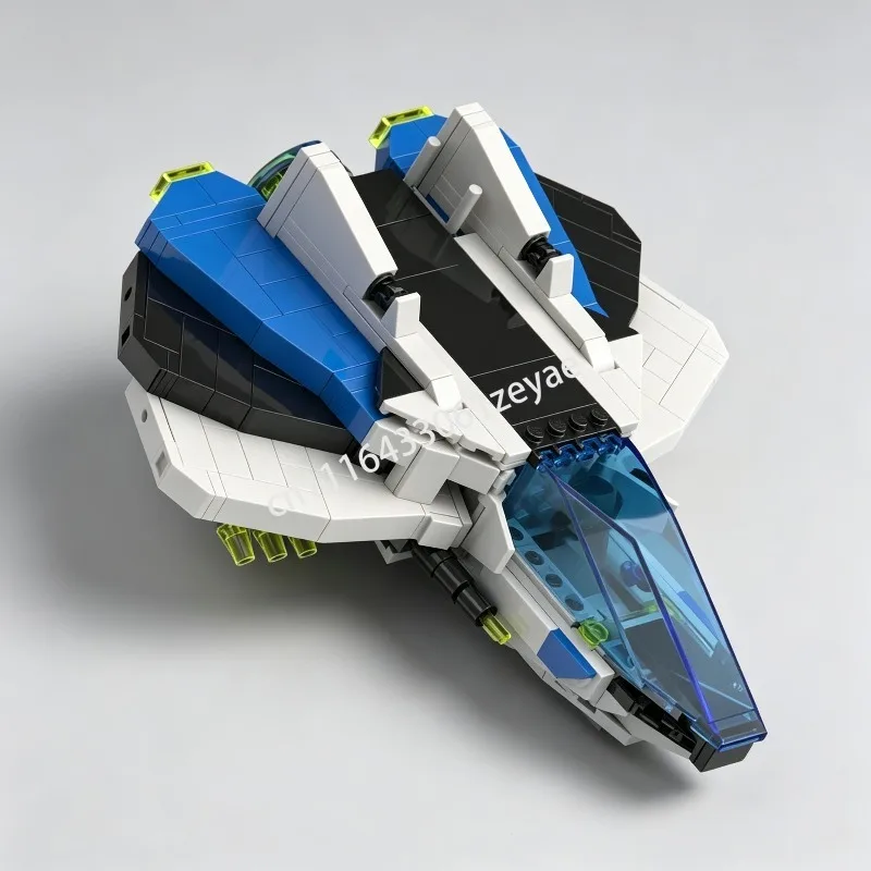 Фото Набор для сборки модели космического корабля Void Kite из 420 деталей, конструктор-головоломка, научно-фантастический транспорт, популярный подарок, коллекционная модель для демонстрации №3