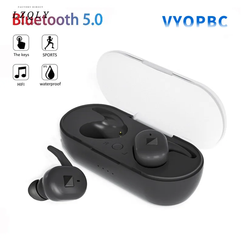 

Y90 Wireless Blutooth 5.0 Earphone For Xiaomi Noise Cancelling Headset Stereo Sound In-ear Earbuds TWS Fone Waterproof Earphones