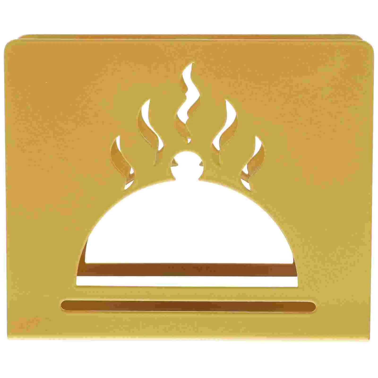 

Napkin Holder Paper Rack Metal Towel Tissue Stand Desktop Table Dispenser Organizer Decorative Tabletop Box Storage