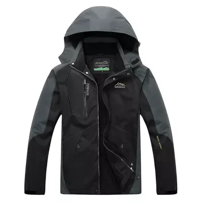 

NEW 2023 Mens Jackets Autumn Winter Casual Mens Windbreaker Hooded Coats Bomber Jacket Men Women Fashion Waterproof Jackets