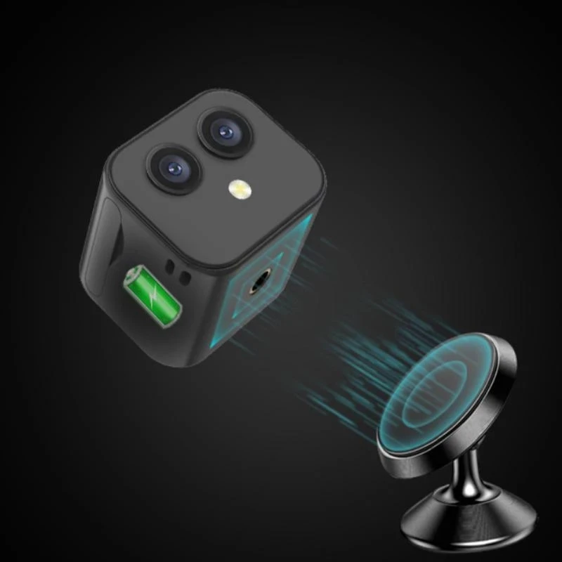 

Мини-камера ночного видения, 4K Full HD, Wi-Fi, ИК-датчик движения