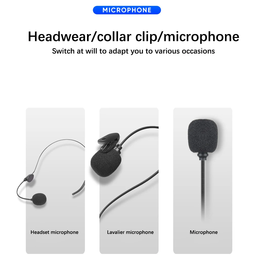 

Wireless Lapel Microphone Live Streaming Audio Recording Mic