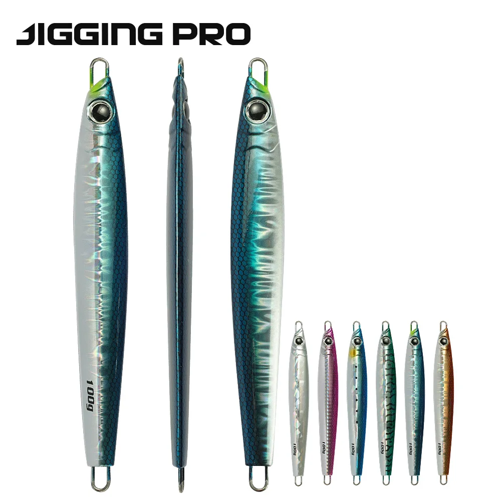 

JIGGINGPRO 100g 130g Stay Jig Saltwater Fishing Metal Jig Jigging Lure Kingfish Amberjack Tuna Mackerel