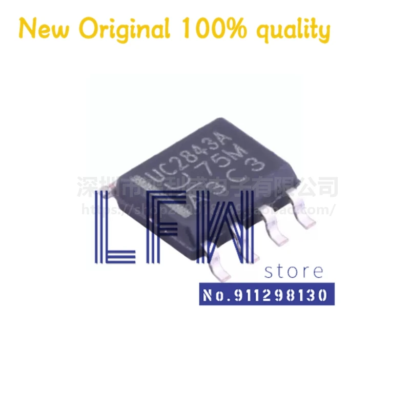 

10pcs/lot UC2843AD8TR UC2843AD8 UC2843A SOP8 Chipset 100% New&Original In Stock