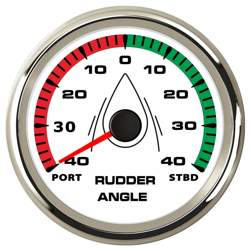 85 мм морские черные угловые манометры руля 0-190 Ом измерители углов лодки