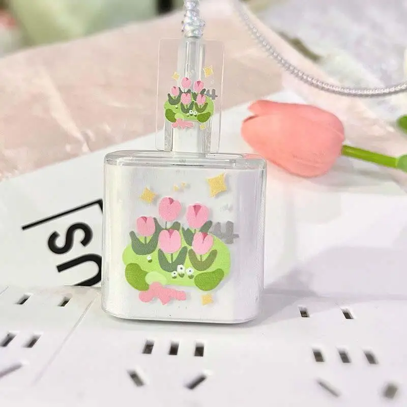 Набор из 5 шт. для зарядного устройства Apple 18 Вт 20 защитный чехол Love Heart USB-кабель