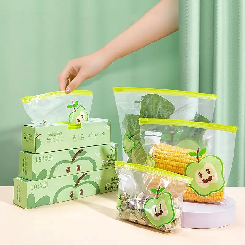 

Resealable Smell Odor Proof Bags Food Packaging Pouch Clear Zip Seal Leak-Proof Waterproof Storage Organizer Kitchen Accessories