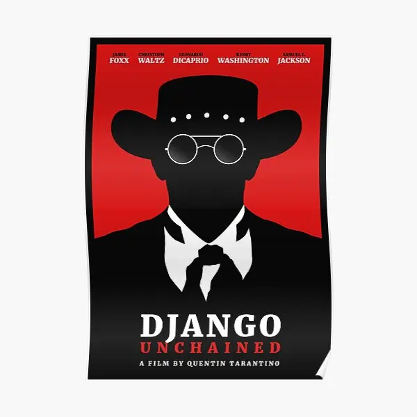 

Django Unchained Film Poster Poster Art Funny Modern Painting Decor Print Mural Wall Picture Room Vintage Home No Frame