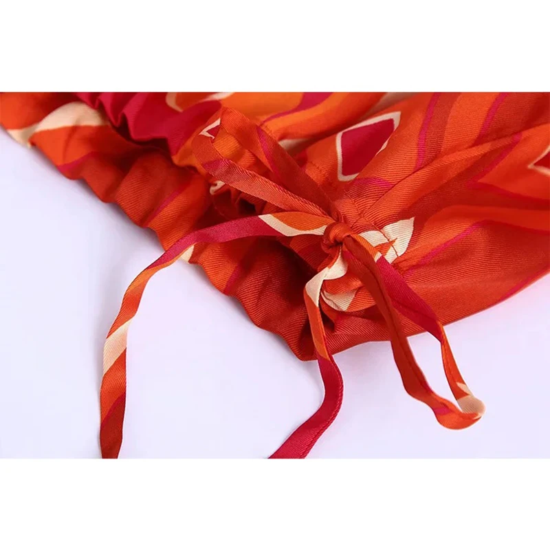 Женская однобортная рубашка с принтом SIYANG и шорты высокой талией шикарная одежда