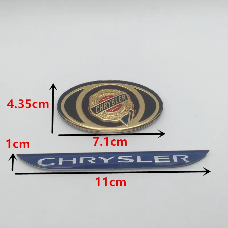 1 шт. 3D Chrysler 300C Mopar автомобильный передний задний багажник решетка гриль эмблема