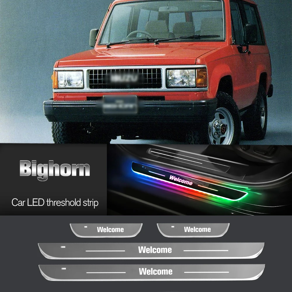 Автомобильный порог для Isuzu Bighorn 1991-2006 2002 2004 2005 индивидуальный логотип
