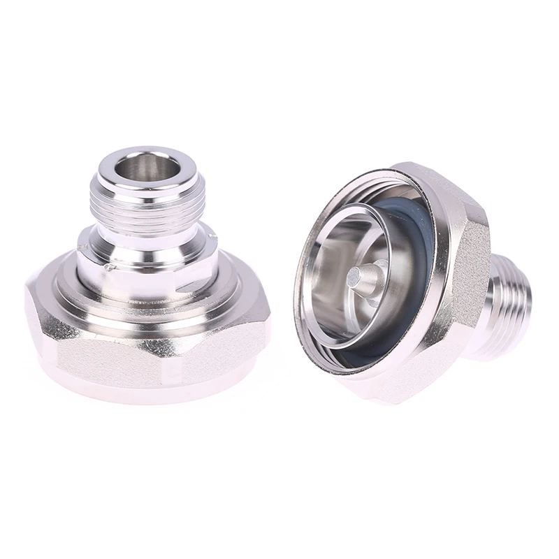 

1Pc L29 1/2 7/8 7/16 DIN Male To N Female Plug Cable Connector Socket Jack Straight Copper Coaxial RF Connector Adapters