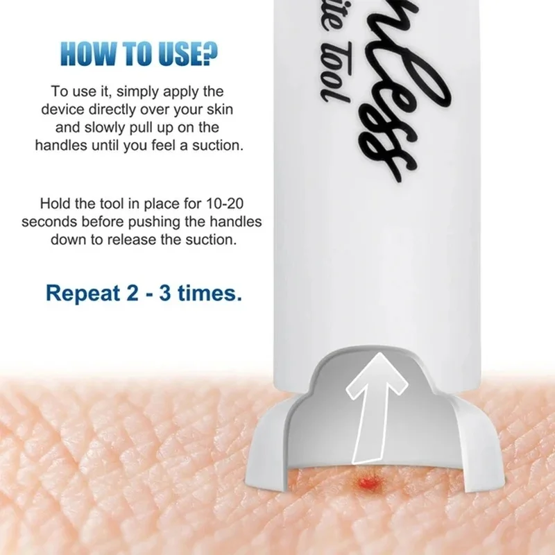 Экстрактор яда Bugbitething для кемпинга вакуумное всасывание спасательный