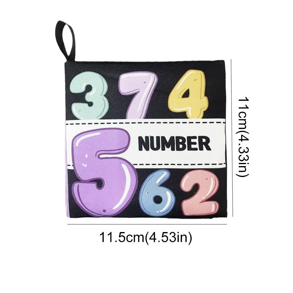 Интерактивная тканевая книга для малышей, не рвется, для раннего развития, обучающая книга слов для малышей, интересная мягкая книга для младенцев 0-36 месяцев, подарки (art.: 3920db2f4e718) - 3920db2f4e718