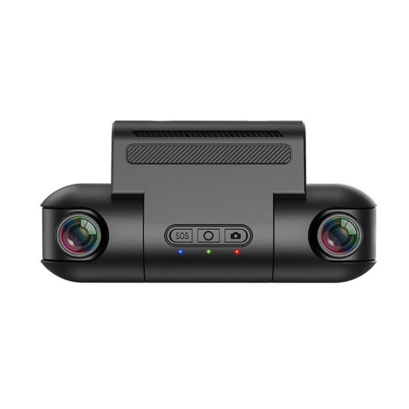 

Автомобильная камера высокой четкости DVR с двойным объективом WiFi широкоугольная Ночная Цифровая видеокамера монитор парковки Вождение регистратор