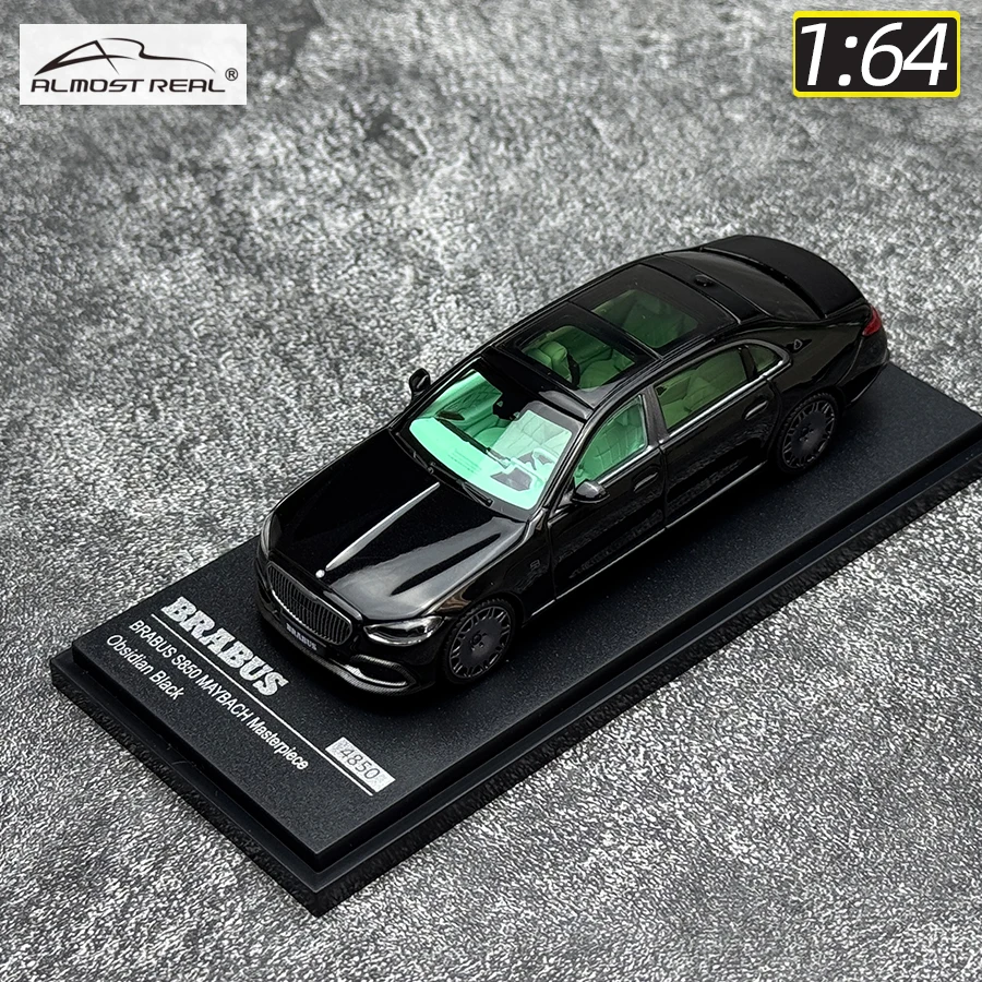 Фото AR BOX Almost Real Масштабная модель автомобиля S850 Maybach Masterpiece 2023 в масштабе 1/64, коллекционная литая модель №5