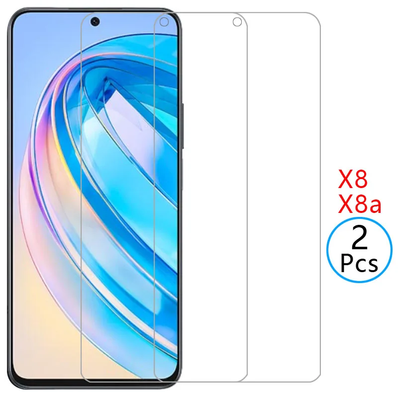 

screen protector for huawei honor x8 4g 5g x8a protective tempered glass on honorx8 honorx8a x 8 a 8a 8x safety phone film honer