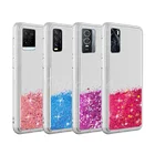 Чехол с блестками и зыбучим песком для Vivo Y33S, Y21S, Y12S, Y11S, Y20S, Y20i, Y30, блестящий силиконовый чехол Vivo Y72, Y74S, Y76S, Y70, Y54S, Y50