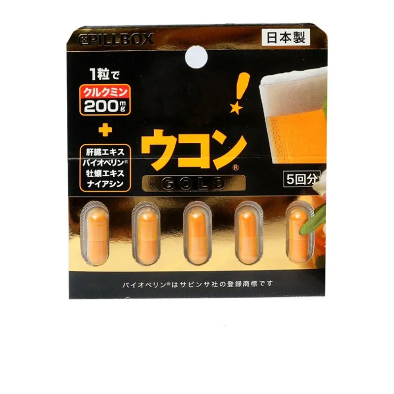 

Японский антиалкогольный куркумин, трезвый, облегчает похмелье, после питья