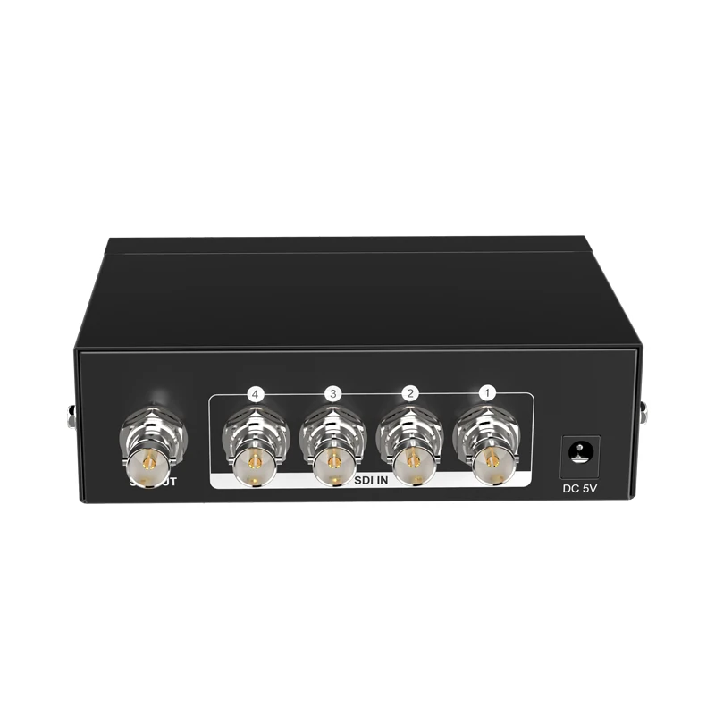 Фото Переключатель MT-VIKI 4x1 SDI с ИК-пультом 3G-SDI HD 1080P RS232 Com Управление последовательным командм MT-SD401 №4
