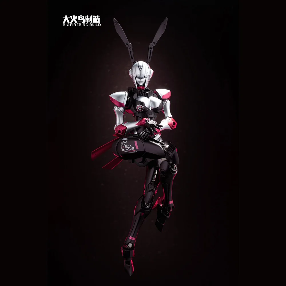 

【In Stock】Big Firebird EX-01 Plus Mooka Bunny Girl Arcee Race Car 3rd Party Transformation PVC Plastic Action Figures Gifts