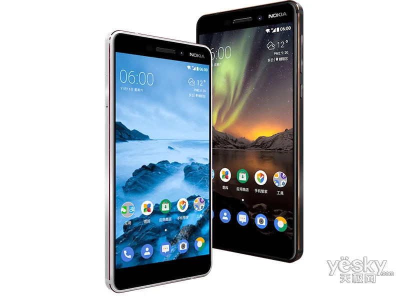 nokia 6 smartphone celular snapdragon 430 nfc mobile phone android 7 0 octa core 5 5 16 0 mp fingerprint free global shipping