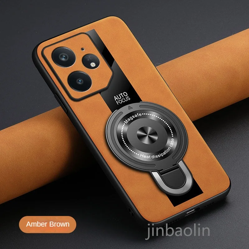 Для OPPO Realme neo 7 GT Pro 6T Neo 6 SE 5 3 Чехол-держатель с магнитным кольцом и подставкой для