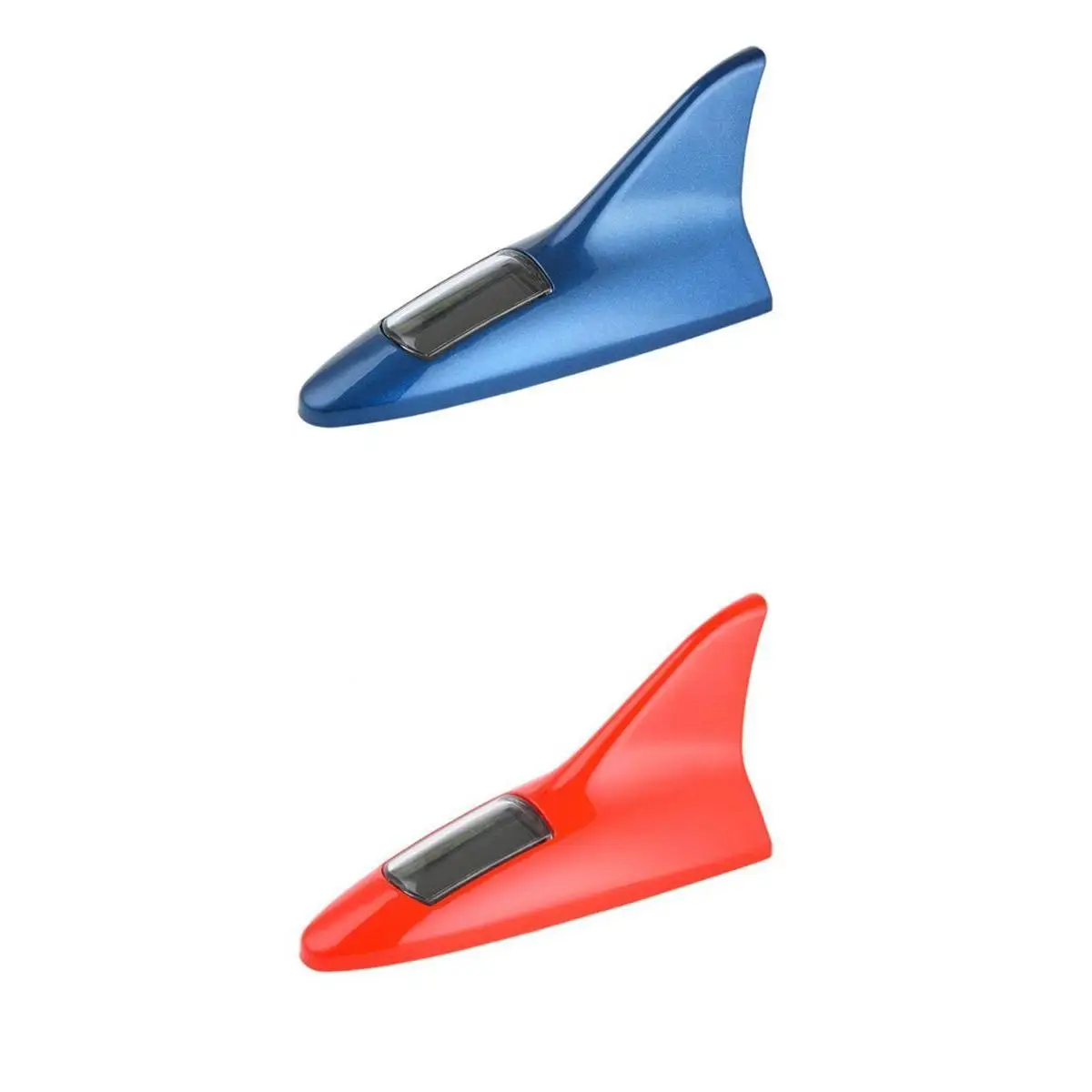 

2x Fin Warning Light, Anti-Tailing Taillight, 8 LED, Universal Anti Collision Shark Fin for Car