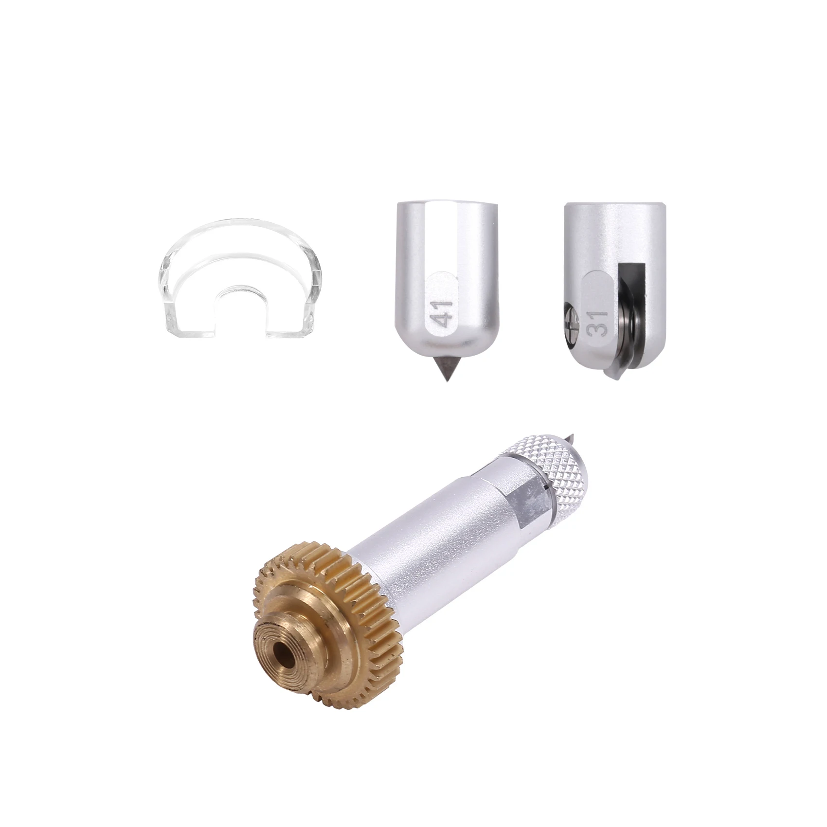 Лезвие ножа волнистое лезвие и набор гравировальных наконечников с корпусом