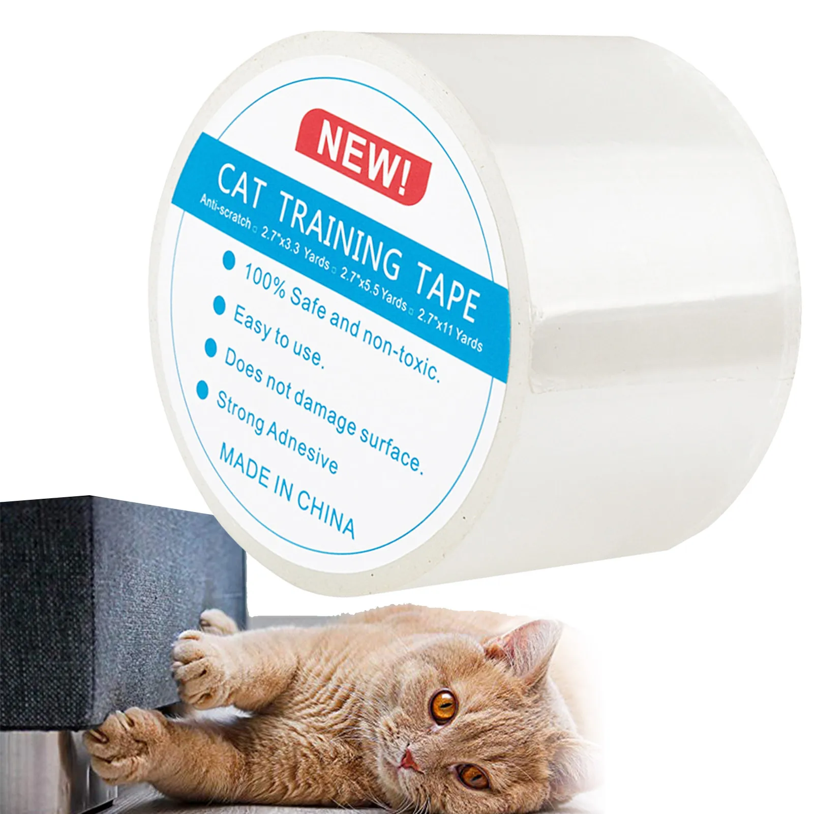 

Cat Training Tape Anti Scratch Furniture Protector Cat Scratch Furniture Protector Clear Anti Scratching Sticky Tape Safe