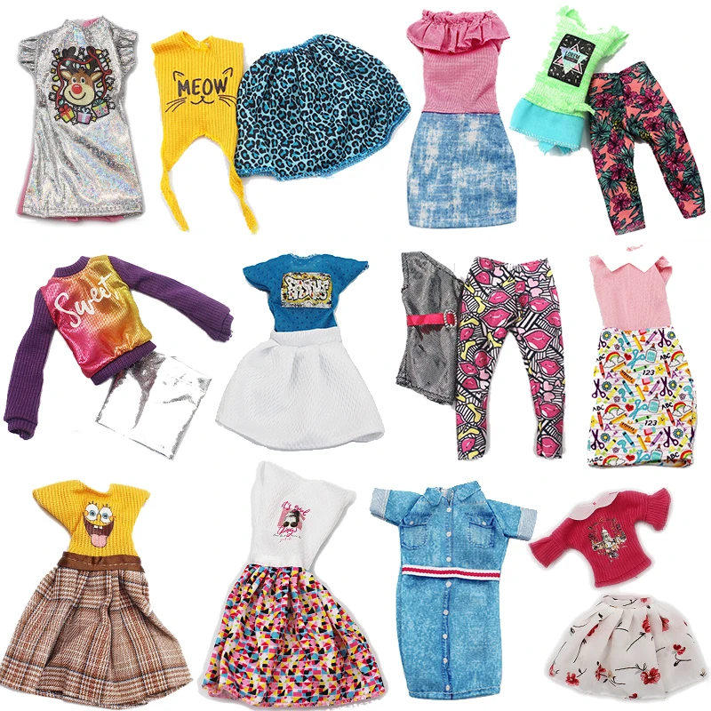 Accessories For Barbie Bjd Dolls Dress Girls Toys Fashionabl
