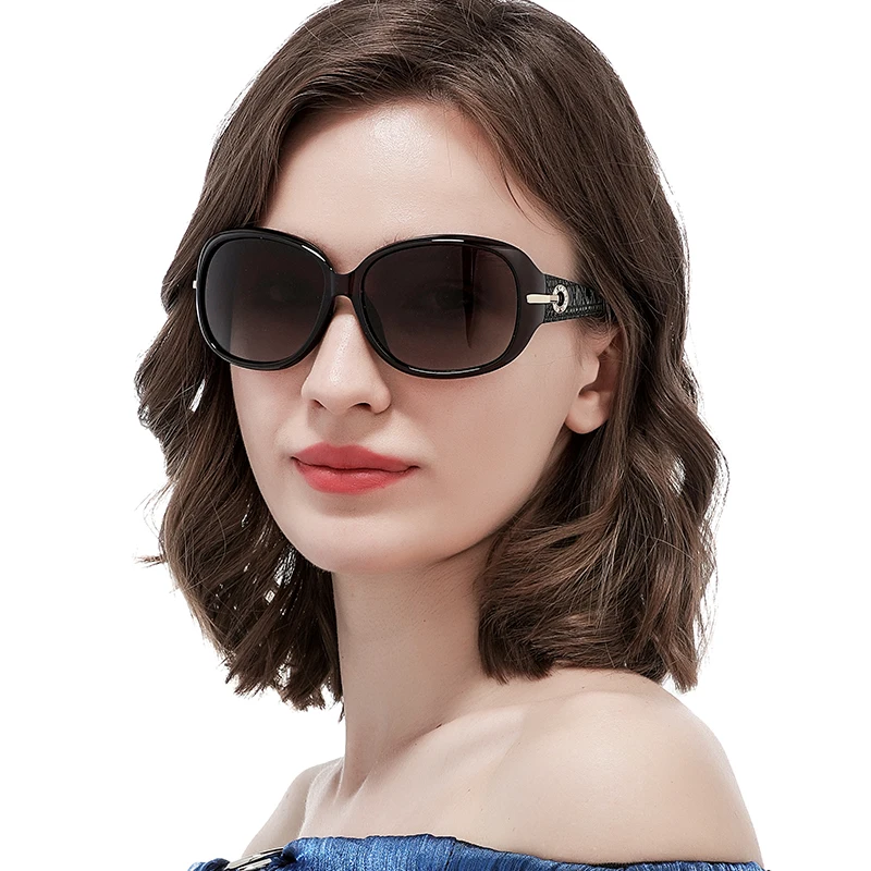 

Модные женские поляризационные солнцезащитные очки 2023 оверсайз женские солнцезащитные очки с защитой от ультрафиолета UV400 женские солнцезащитные очки