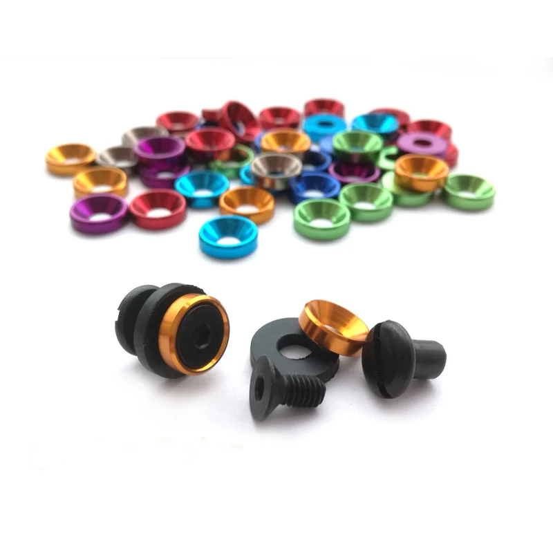 12 шт./пакет красочные ножны SUS304 винт Chicago для кобуры Tek Lok Kydex крепеж принадлежности